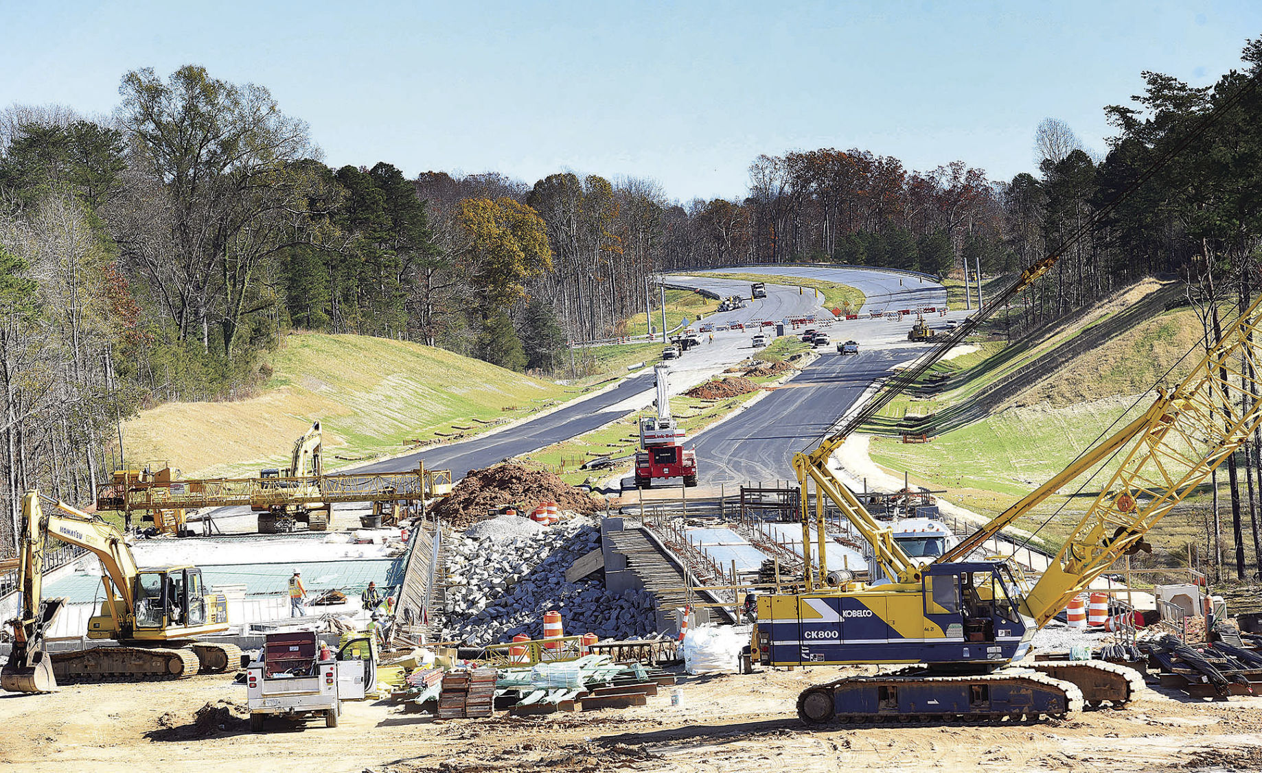 Jamestown Bypass project progresses
